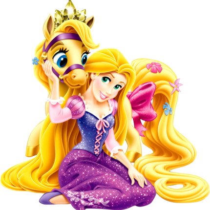 (351-D09-2B) Rapunzel