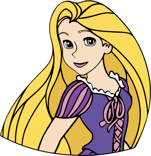 (351-D09-1B) Rapunzel