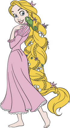 (351-D09-1C) Rapunzel