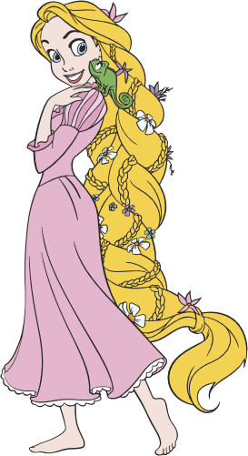 (351-D09-1C) Rapunzel