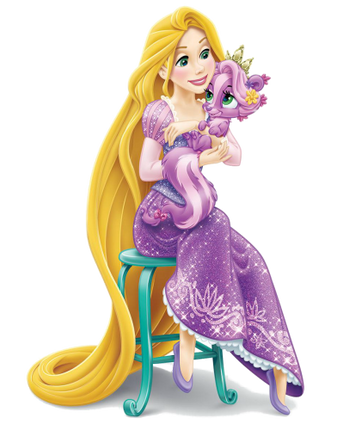 (351-D09-2C) Rapunzel