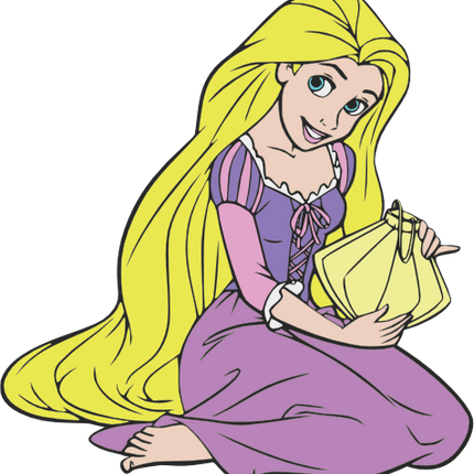 (351-D09-1D) Rapunzel