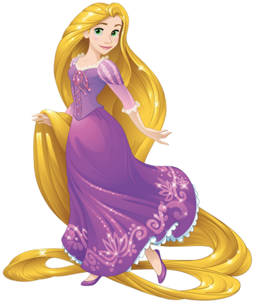 (351-D09-1J) Rapunzel