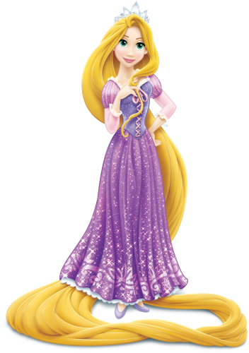 (351-D09-1P) Rapunzel