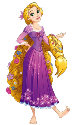 (351-D09-1Q) Rapunzel