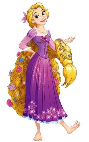 (351-D09-1Q) Rapunzel