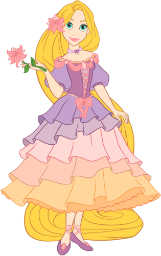 (351-D09-1S) Rapunzel