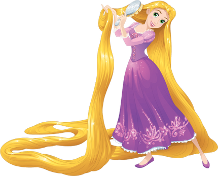 (351-D09-1U) Rapunzel
