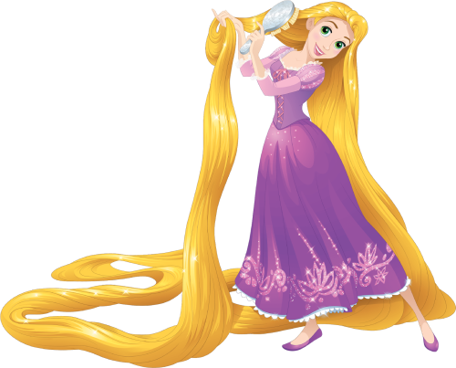 (351-D09-1U) Rapunzel