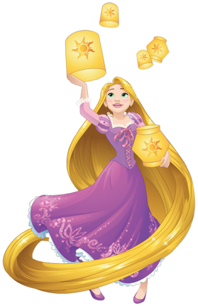 (351-D09-1V) Rapunzel