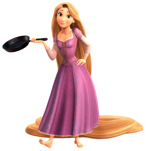 (351-D09-1W) Rapunzel