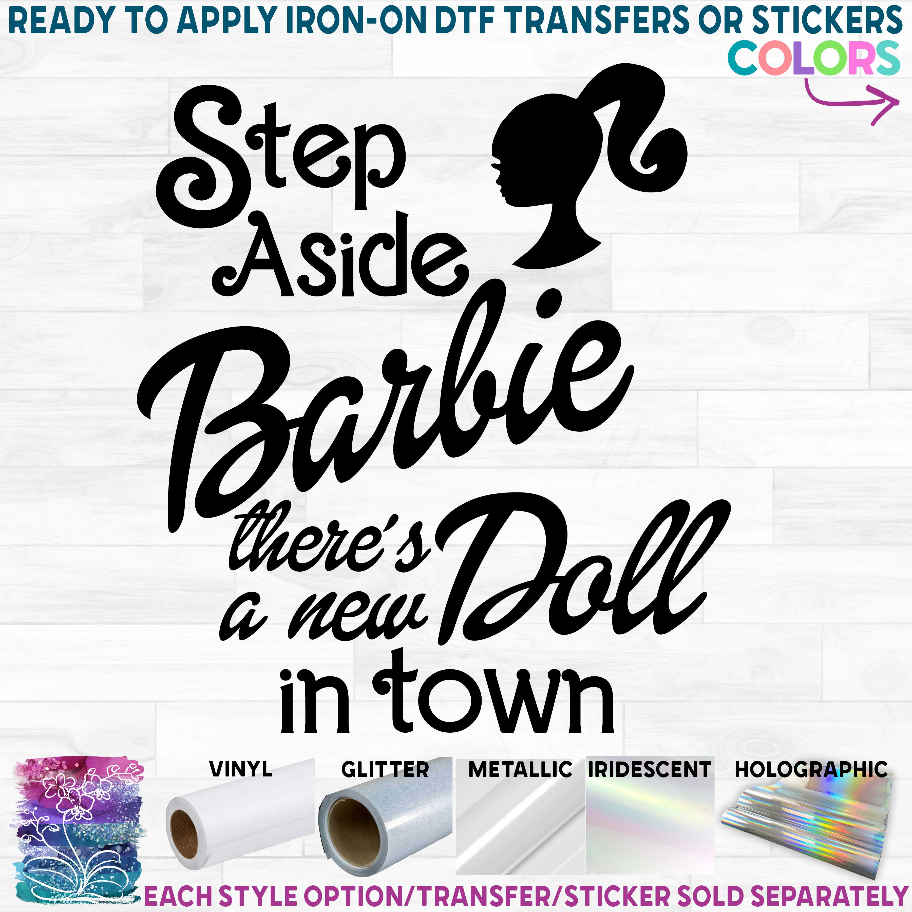 (s399-O03) Step Aside Barbie There's a New Doll in Town