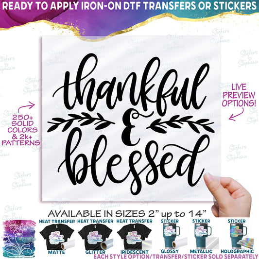 (s354-2C) Thankful & Blessed