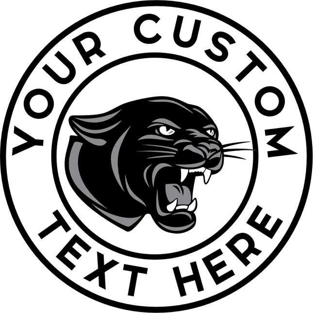 (145-1D-80-1) Panther Custom Text