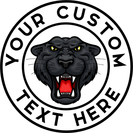 (145-1D-01) Panther Custom Text