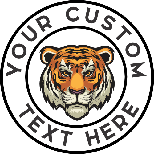 (145-1D-06) Tiger Custom Text