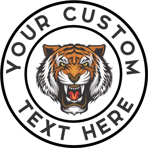 (145-1D-20) Tiger Custom Text