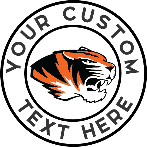 (145-1D-76-2) Tiger Custom Text