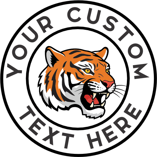(145-1D-90) Tiger Custom Text
