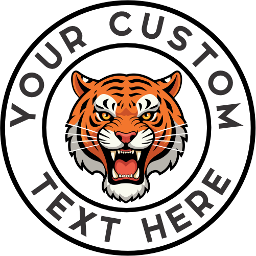 (145-1D-61) Tiger Custom Text