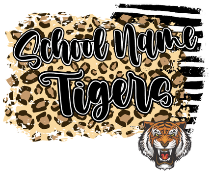(145-1G-20) School Name Tigers