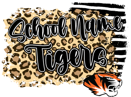 (s145-08) School Name Tigers