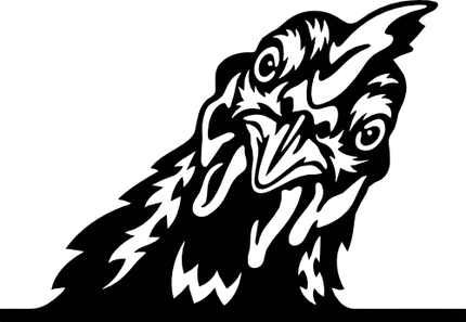 (356-02-1N) Peeking Chicken