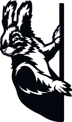 (356-03-1A) Peeking Squirrel