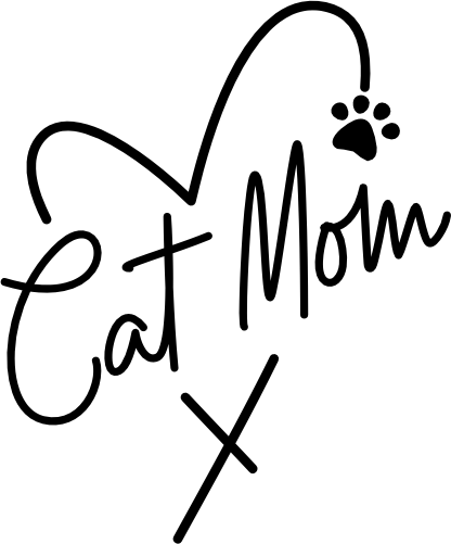 (s357-1) Cat Mom Heart
