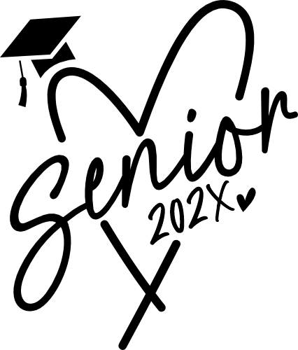 (s357-3A) Senior Any Year Heart