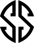 (s035-6) Circle Block Monogram