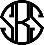 (s035-6) Circle Block Monogram