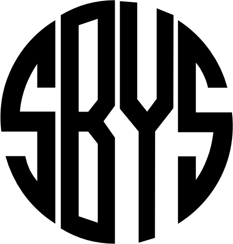 (s035-6) Circle Block Monogram