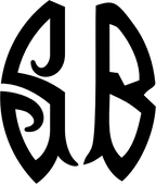 (s035-8) Roundfish Monogram