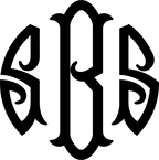 (s035-8) Roundfish Monogram
