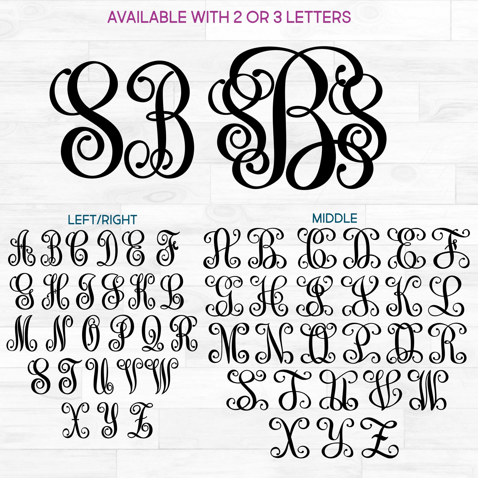 (s035-1) Vine1 Monogram