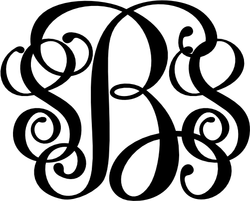(s035-1) Vine1 Monogram