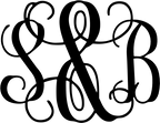 (s035-2) Vine2 Monogram