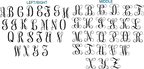 (s035-2) Vine2 Monogram