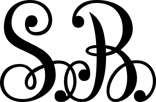 (035-3) Vine3 2 Letter Monogram