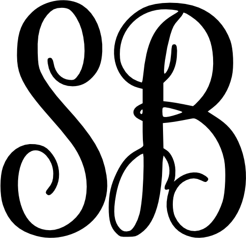 (035-5) Vine5 2 Letter Monogram