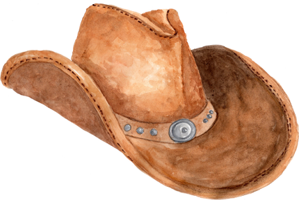 (s036-3-F) Cowboy Hat
