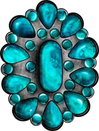 (s036-3-M) Turquoise Gemstone