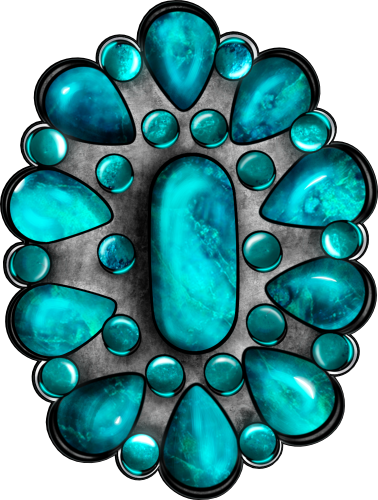 (s036-3-M) Turquoise Gemstone