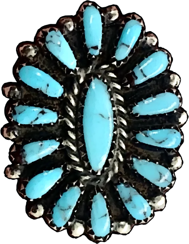 (s036-3-P) Turquoise Gemstone