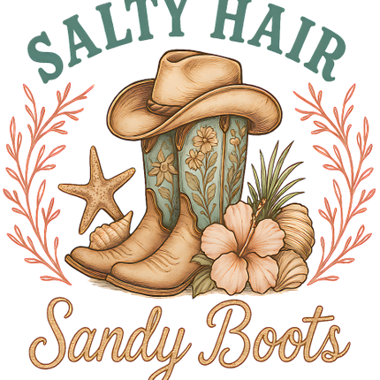 (s036-4L) Salty Hair Sandy Boots
