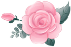 (361-01) Pink Rose