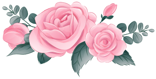 (s361-1-N) Pink Rose