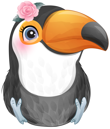 (s361-1-S) Toucan Pink Flower