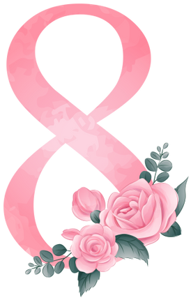 (361-02) Rose Roses Floral Monogram Letter All Letters A-Z Numbers 0-9